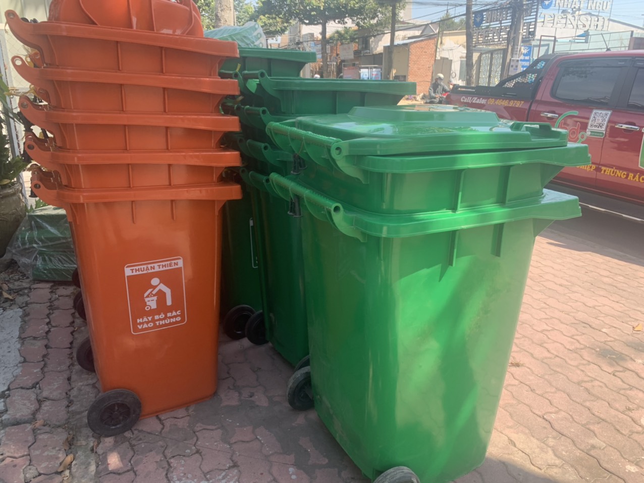 Thùng rác giá rẻ tại Bình Phước